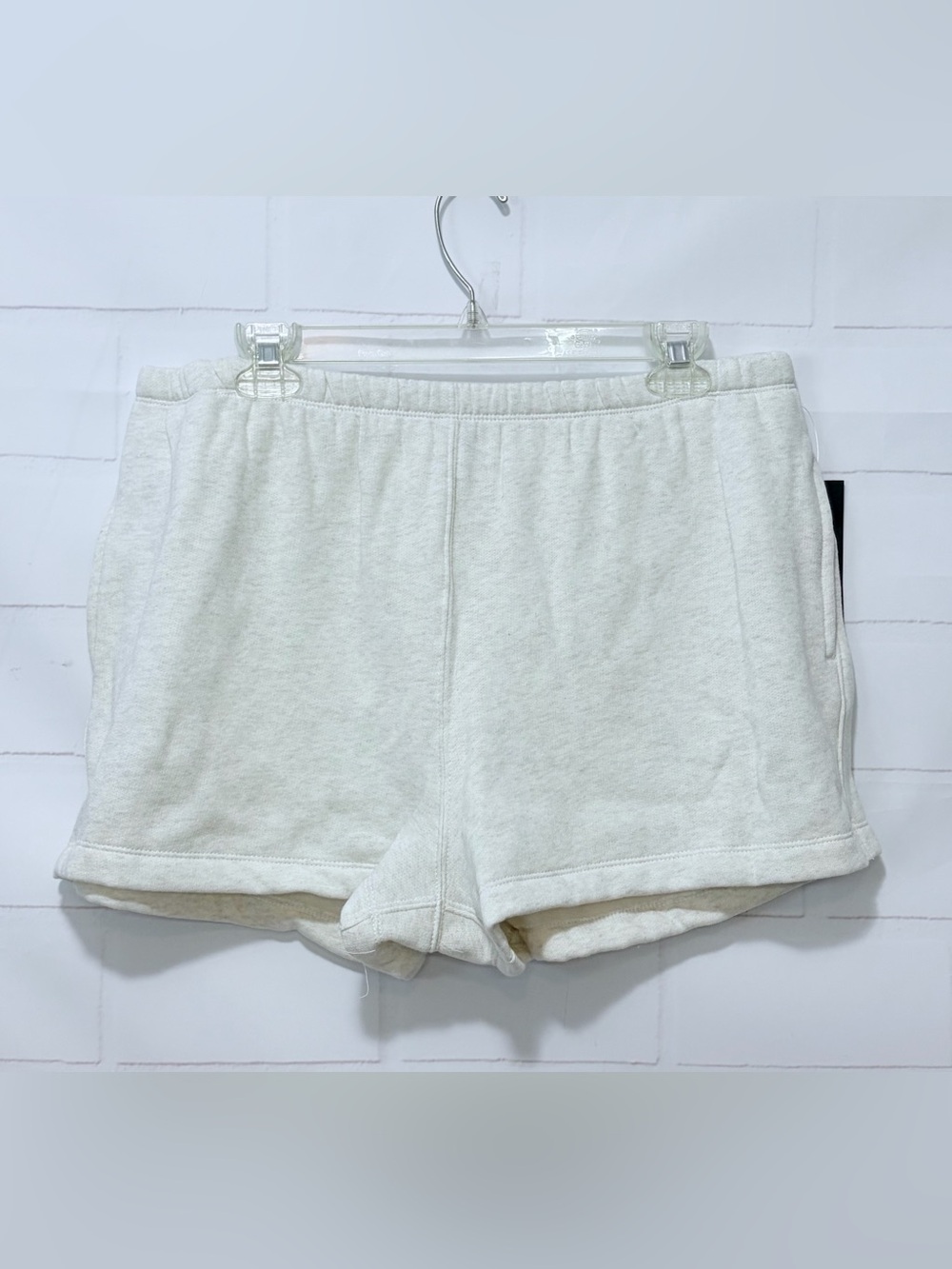 Wild Fable Women's French Terry Fleece Lounge Shorts Heather Gray Size L NWT